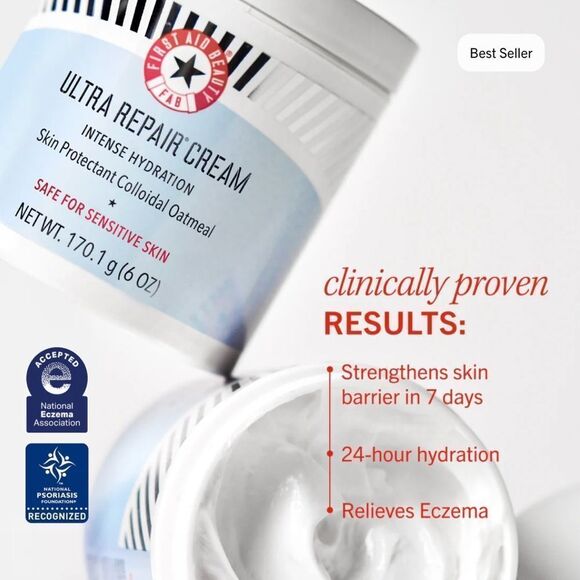 First Aid Beauty Ultra Repair Cream Intense Hydration 2 Oz. - Picture 2 of 7